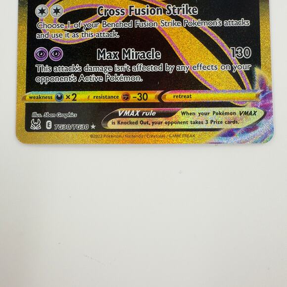 2022 Pokémon Mew VMAX – Gold Secret Rare (Fusion Strike Style) - Picture 3 of 6